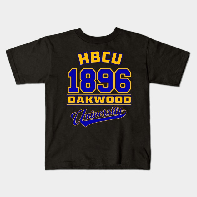 Oakwood University 1896 Apparel Kids T-Shirt by HBCU Classic Apparel Co